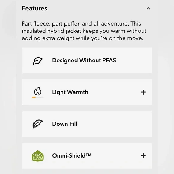 NWT Columbia women’s Juniper Peak Hybrid Jacket sz M - Picture 8 of 10